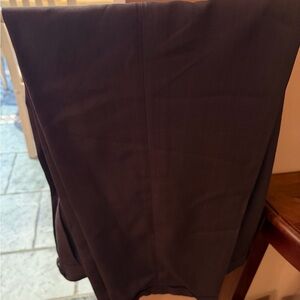 Men's Brown Pants Claiborne Mens Brown Pleated Polyester Dress Pants Size 36x30